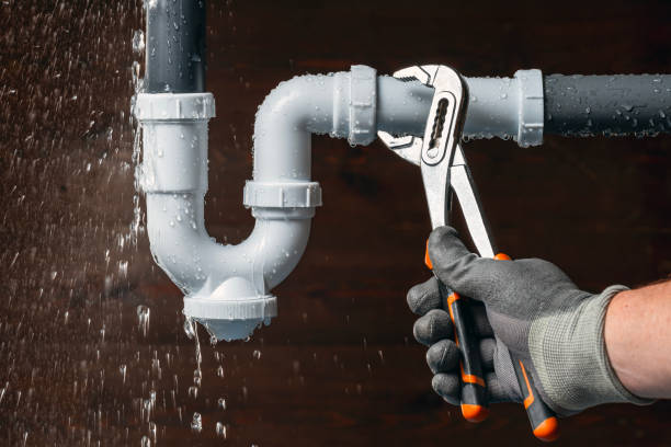 Professional Sewer Line Repair technician working in Alamo, IN
